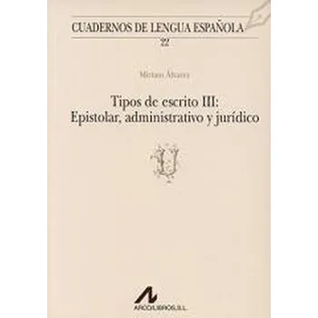 Španělský jazyk Tipos de escrito 3 Epistolar administrativo... - Miriam Alvarez