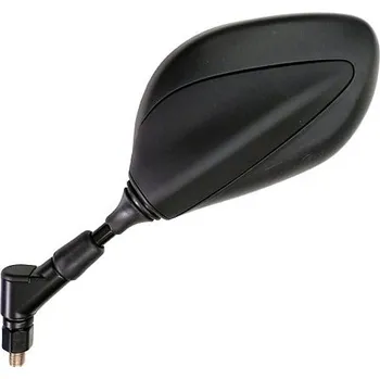 Zrcátko pro motocykl zpětné zrcátko plastové (závit pravý M10), Q-TECH, L KYMCO Quannon 125 Naked 2009-2013