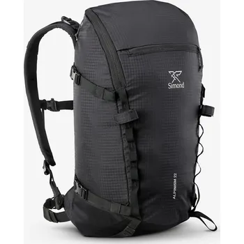 Sportovní taška SIMOND Horolezecký batoh univerzální nastavitelný Alpinism 22 ČERNÁ