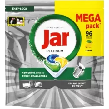 Přípravek do myčky Jar Platinum Lemon kapsle do myčky 96 ks