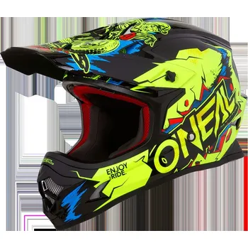 Motodoplněk Přilba O´Neal 3Series VILLAIN žlutá S 2H776021