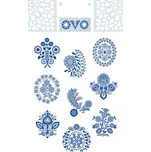 DRUCHEMA OVO OBTISKY MODROTISK