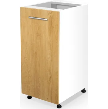 Kuchyňská skříňka Nábytek PEGAS s.r.o. Kuchyňská dolní skříňka VENTO D-40/82, medový dub/bílá