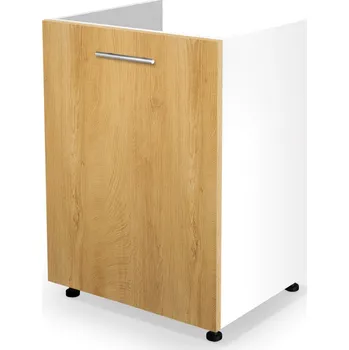 Kuchyňská skříňka Nábytek PEGAS s.r.o. Čelo dřezové skříňky VENTO DK-60/82, medový dub