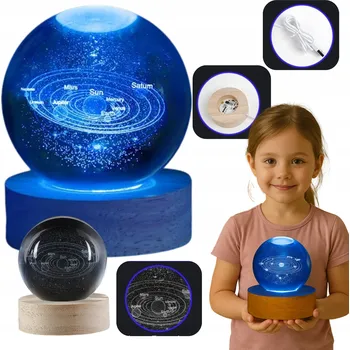 Lampička Noční lampa modrá