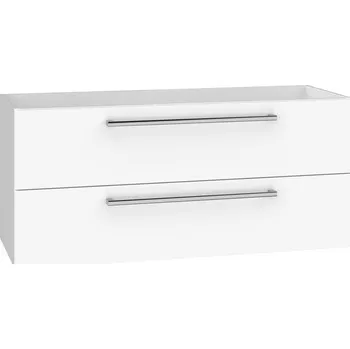 Koupelnový nábytek EBS Pure Skříňka umyvadlová 121 cm, bílá