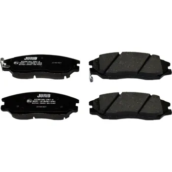 Auto-moto Sada brzdových destiček, kotoučová brzda JURID 572518J