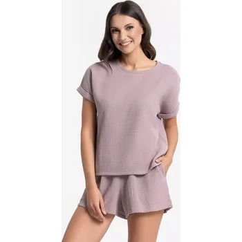 Pyžamo Moraj PDD3500-019 kr/r S-3XL mocca XXL