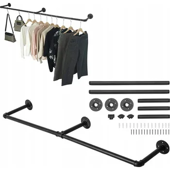 Věšák Věšák na oblečení pro velké zatížení, nástěnný