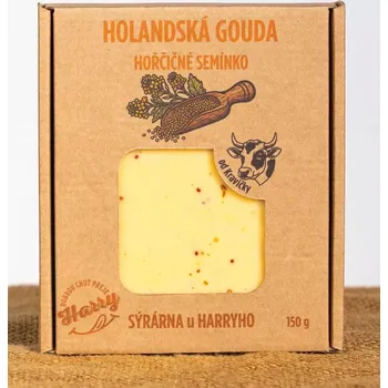 Gouda s Hořčičným semínkem v Dárkové krabičce (Kravská Gouda s Hořčičným semínkem v Dárkové krabičce)