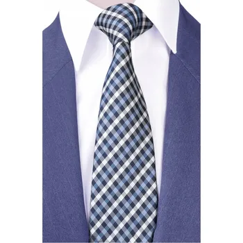 Kravata GREG široká kravata modrá