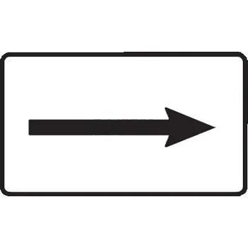 Dopravní značení Dopravní značka E7b - Směrová šipka