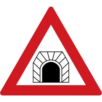 Dopravní značení Dopravní značka - Pozor, tunel