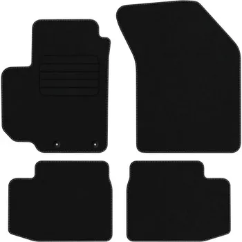 autokoberec Kobercové rohože Edecor velurové 4 ks