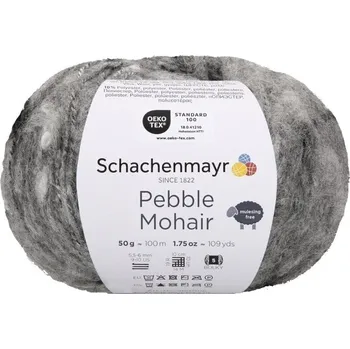 Příze Schachenmayr Pebble Mohair 00090 Grey Pletací příze
