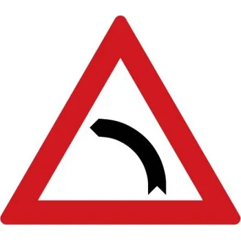 Dopravní značení Dopravní značka - Zatáčka vlevo