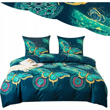 Povlečení Povlečení 140x200 Sada Povlečení 2-dílná 3D sada Motýli Mnoho