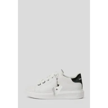 Dámské tenisky TENISKY KARL LAGERFELD KAPRI KEYCHAIN KAPRI WHITE LTHR