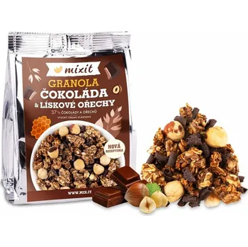 Mixit Granola z pece – Čokoláda a lískové ořechy do kapsy