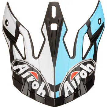 Helma na motorku náhradní kšilt pro přilby AVIATOR 2.3 Great, AIROH (azurová) AV23G42F