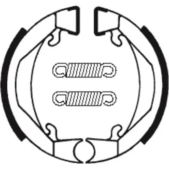 Nářadí na motocykly Organické brzdové čelisti TECNIUM Scooter/Street/Off-Road - BA074 BA074