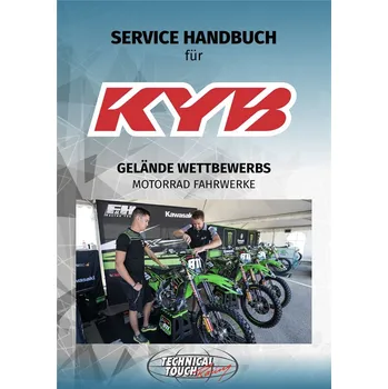 Nářadí na motocykly Servisní manuál KYB KYB MX 150340000401 Deutsch 150340000401
