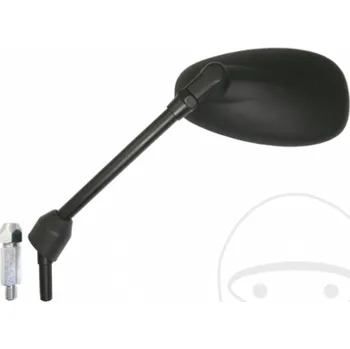 Zrcátko pro motocykl Zpětné zrcátko JMP ZR 0932 černý levý 2H855404