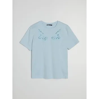 Sinsay - Bavlněná halenka - světle modrá - 579DO-50X - 579DO-50X-L