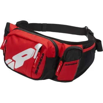 Motocyklový chránič hrudi a pátěře ledvinka POUCH 3.0, SPIDI (červená/černá, objem 3 l) V86K3-021