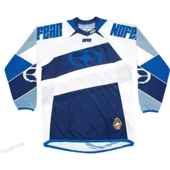 Moto dres Motokrosový dres NOFear ELEKTRON modrý 2100BL 2H32256182