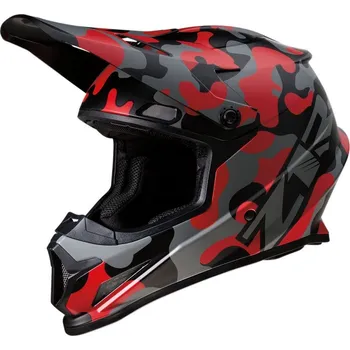 Helma na motorku Z1R HLMT RISE CAMO ČERVENÁ 2X (0110-6084) (Velikost: 2XL) 0110-6084