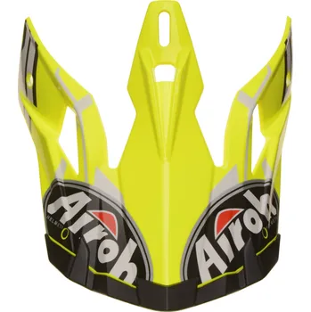 Helma na motorku náhradní kšilt pro přilby AVIATOR 2.2 CAIROLI 019, AIROH (fluo žlutá) AV22CA31F