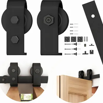 Interiérové dveře Skládací posuvné dveře ve stylu barn door, industrial/LOFT, 1 m (pro 1 dveře)