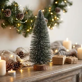 Vánoční dekorace Umělý zasněžený dekorativní stromek ALTOM DESIGN 32 cm