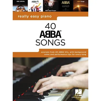 Really Easy Piano – 40 ABBA Songs – noty pro klavír