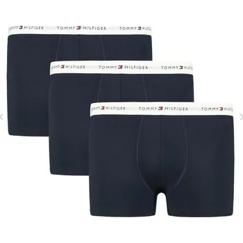 Boxerky 3PACK pánské boxerky Tommy Hilfiger tmavě modré nadrozměr (UM0UM03897 0WG) 5XL UM0UM03897 0WG Možnost vrácení zboží ZDARMA do 120 dnů!