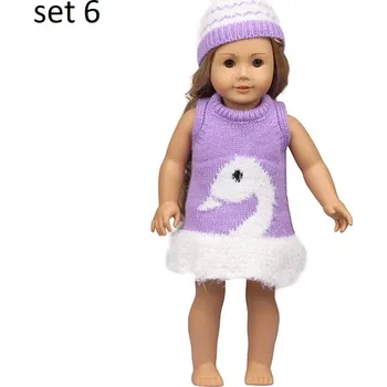 Zimní módní oblečení na panenky Baby Born 43 cm Varianta: Set 6