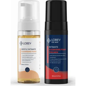 Kosmetická sada LOBEY® Akční balíček On & Ona | Intimní mycí pěny