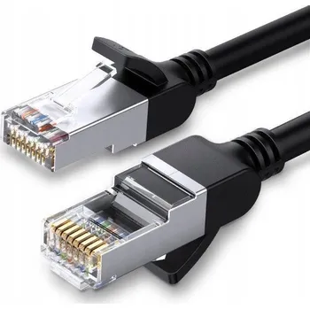 Síťový kabel Patchcord Ugreen U/UTP 6 RJ45 / RJ45 10 m černý