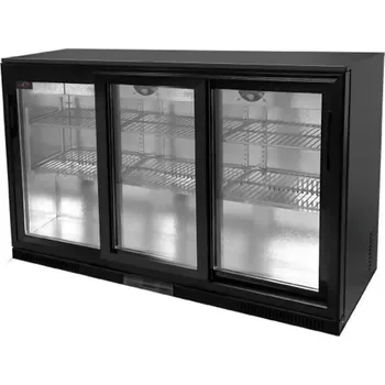 vasegastro Barová lednice - 1350 x 540 x 900 mm - s posuvnými dveřmi