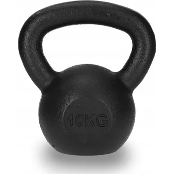 Kettlebell 4FIZJO 10 kg černý