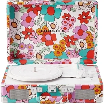 Gramofon Crosley Cruiser Plus Groovy Floral Přenosný gramofon
