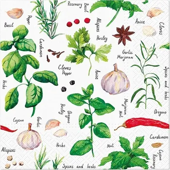 Papírový ubrousek Papírový ubrousek čtvercový 33 cm x 33 cm