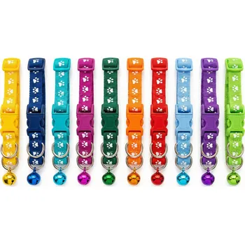 Obojek pro psa Sada 10ks rozlišovacích obojků pro štěňata větších plemen