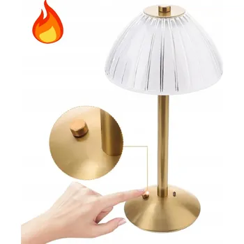 Lampička STOLNÍ LAMPIČKA NOČNÍ STOLNÍ LED MODERNÍ USB DOTYKOVÁ 1200 MAH