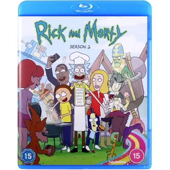 Blu-ray film Rick And Morty: Season 2 Blu-ray disk