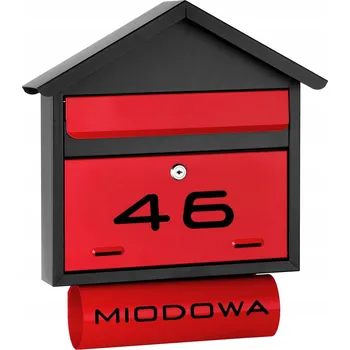 Poštovní schránka Poštovní schránka Mamto červená