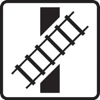 Dopravní značení Dopravní značka E10 - Tvar křížení pozemní komunikace s dráhou