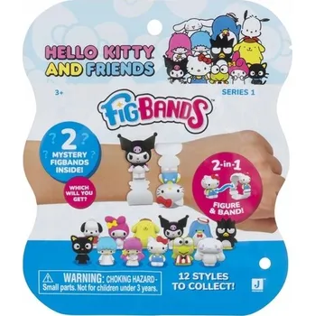 FIGBANDS Náramky Hello Kitty figurky – sáček s překvapením