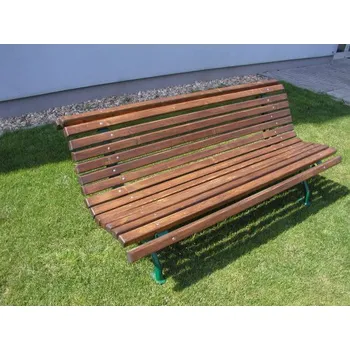 Zahradní lavice Lavička Baroko, litinová